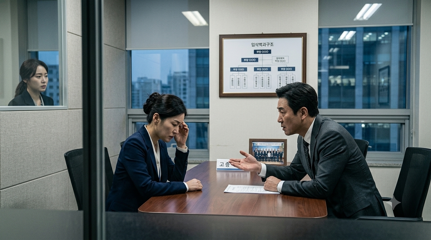 직장 상사의 연애였다가 통하지 않는 이유 — 업무상 위력에 의한 성폭력.jpg
